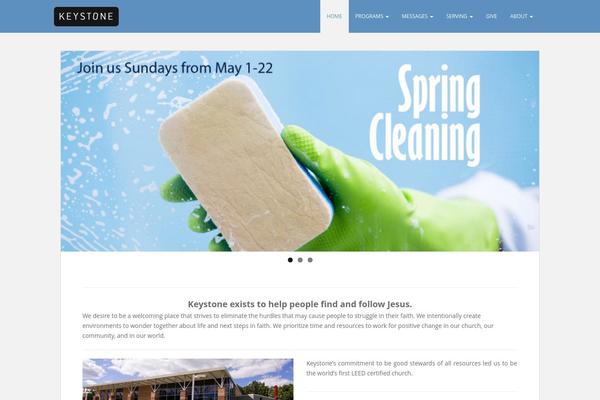Sparkling theme site design template sample