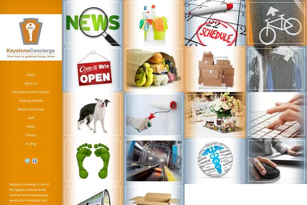 Origin theme site design template sample