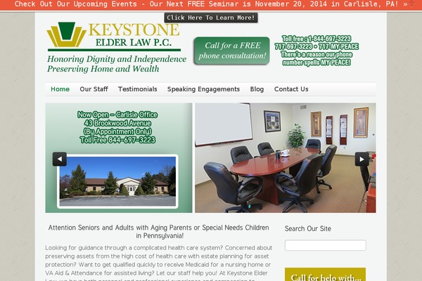 Site using Testimonials Widget plugin