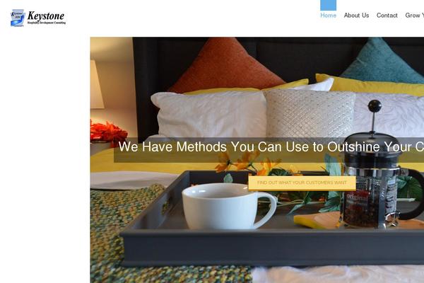 Site using WordPress Image Hover Lite plugin