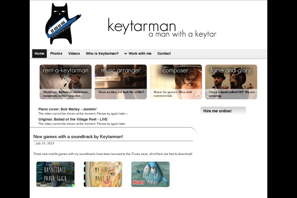 keytarman.com site used Graphene