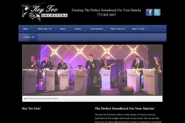 Akita theme site design template sample