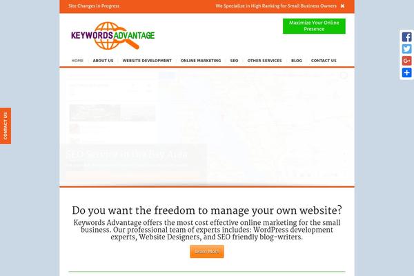 Choices theme site design template sample