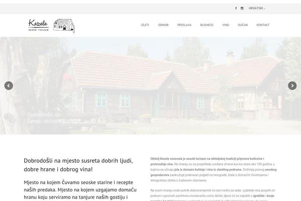 The-ocean theme site design template sample