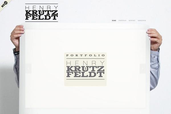 Adapt theme site design template sample