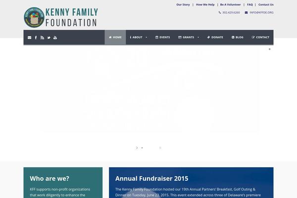 Charity Hub v1.05 theme site design template sample