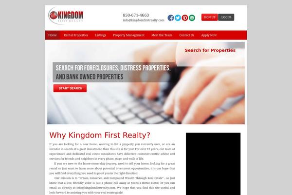 AgentPress Pro theme site design template sample