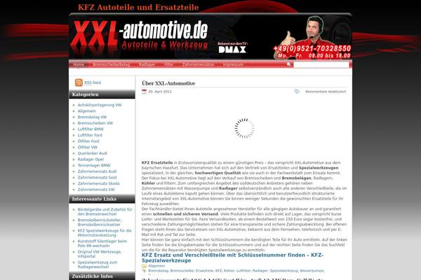 Sunshine theme site design template sample