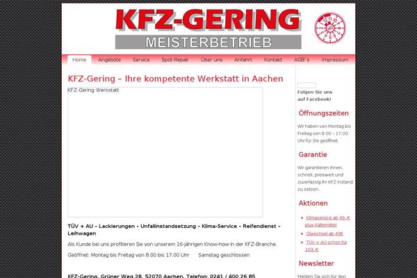 kfz-gering.de site used Design4b3