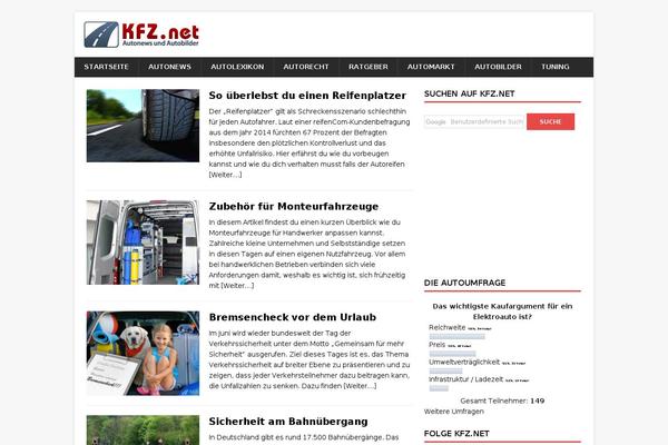 MH Magazine theme site design template sample