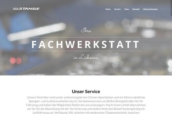 Morpheus theme site design template sample