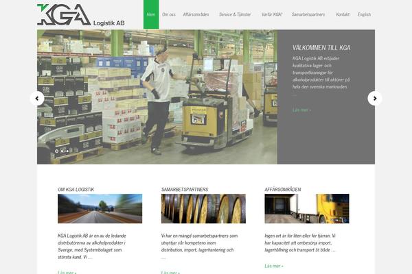kgalogistik.se site used Kga