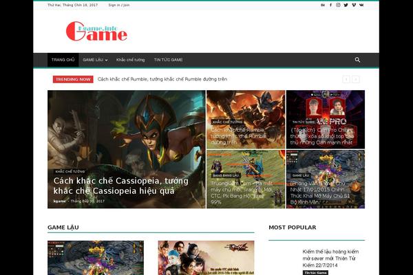 Reportage theme site design template sample