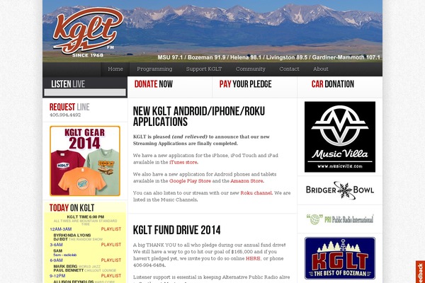 kglt.net site used Kglt-2020