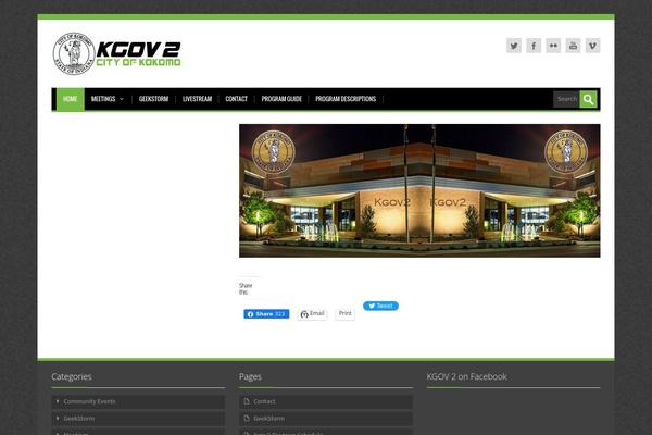 Alterna theme site design template sample