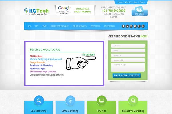 Site using FP Testimonials plugin
