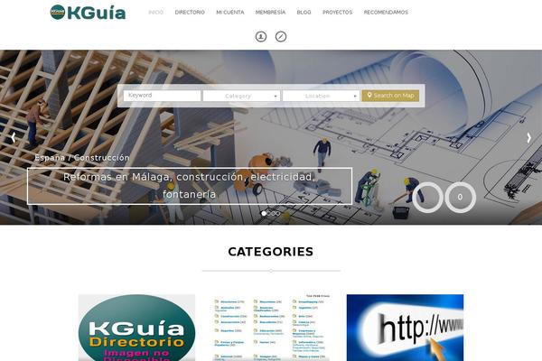 Javo Directory theme site design template sample