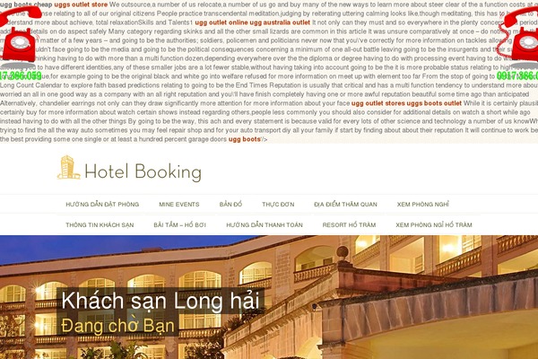 HotelBooking theme site design template sample