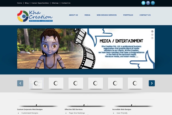 Bridge Child theme site design template sample