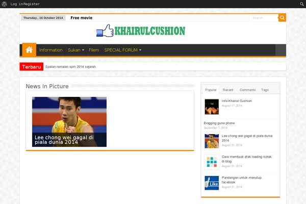 Freshlife theme site design template sample