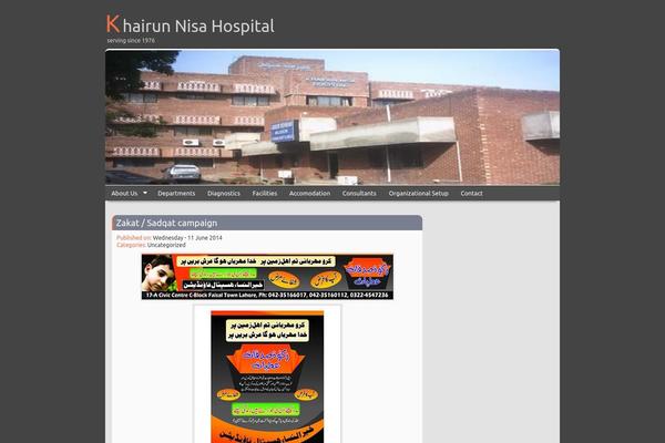 Northern-Clouds theme site design template sample