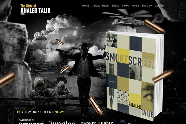 khaledtalibthriller.com site used Khaled