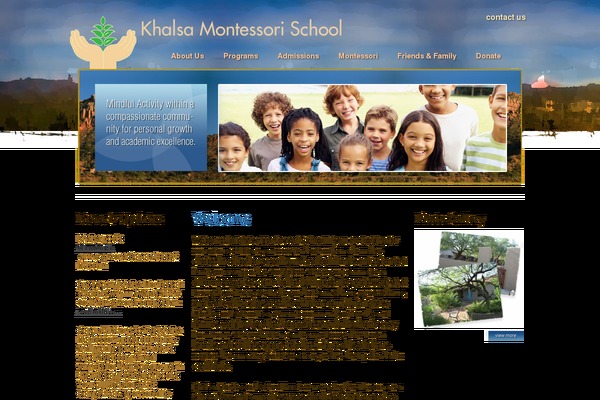 khalsamontessorischool.com site used Khalsa