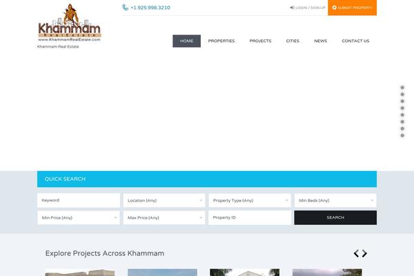 Inspiry-real-places theme site design template sample