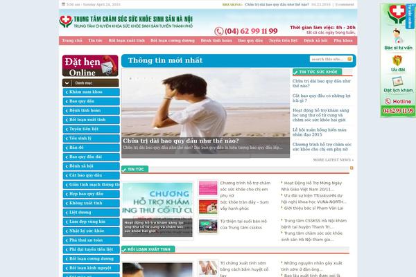 Forester theme site design template sample