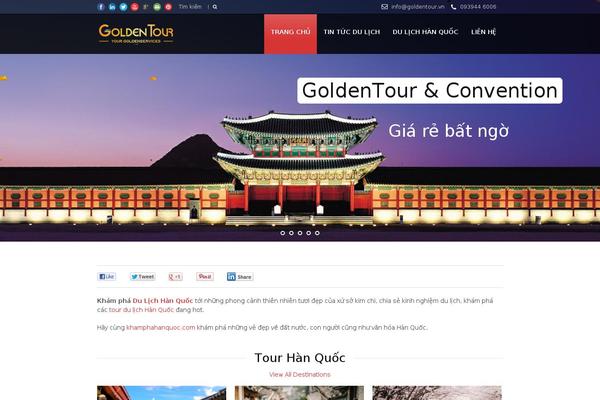 Site using Floating Social Bar plugin