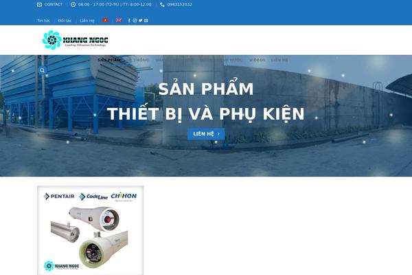 khangngoc.com site used Nova-design