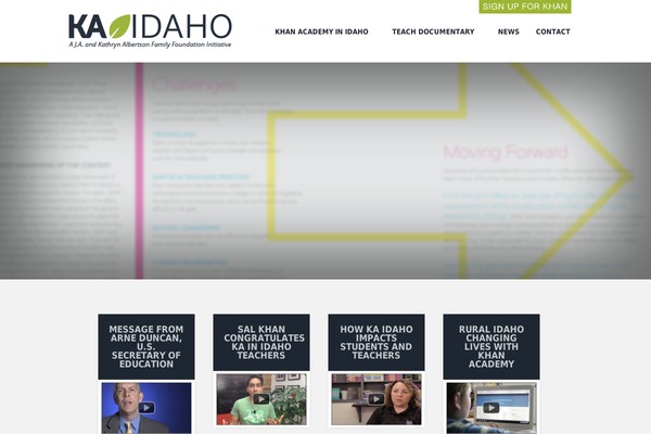 khanidaho.org site used Khan