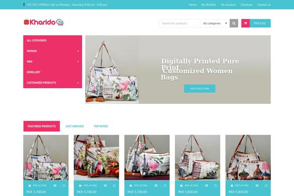 Flatmarket theme site design template sample