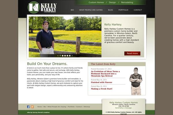 Kh theme site design template sample