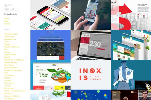 Mesh theme site design template sample