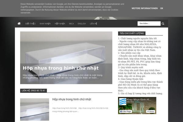 Caps theme site design template sample