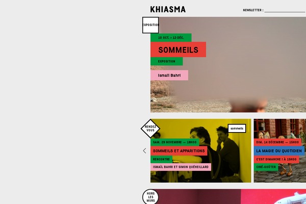 Site using Calendrier plugin