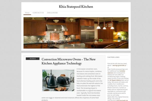 Skirmish theme site design template sample