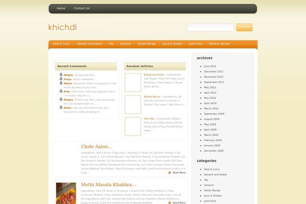 EarthlyTouch theme site design template sample
