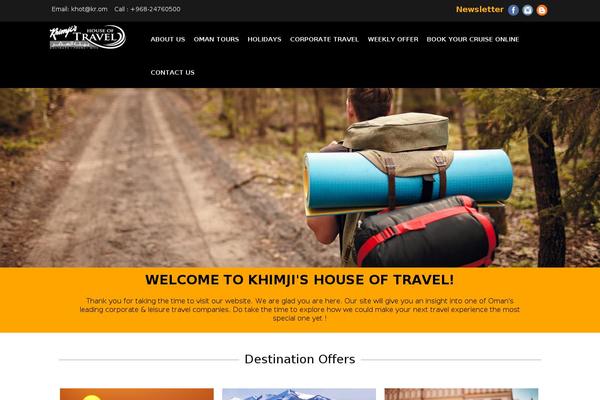 packagetour theme websites examples