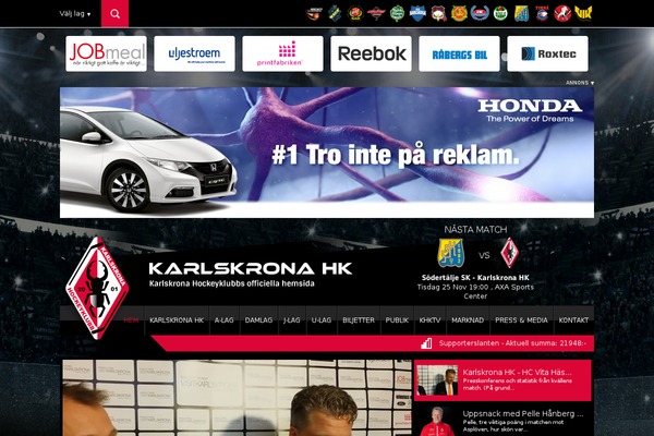 khk.se site used Khk