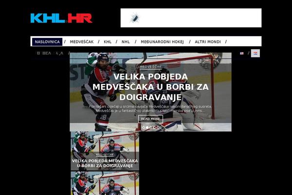 Santiago theme site design template sample