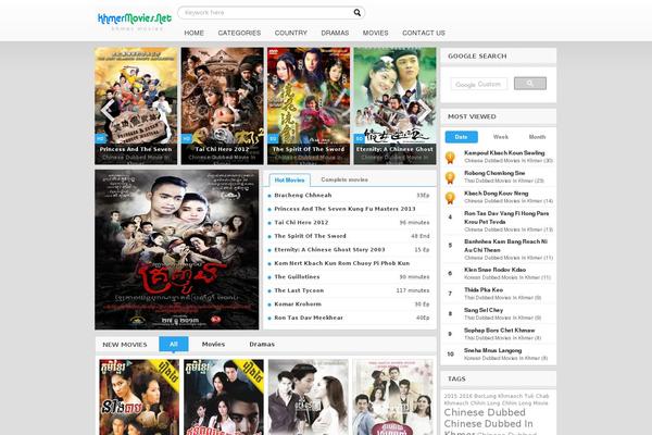 Phim3s theme site design template sample