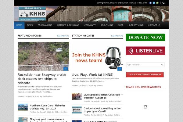 Site using RSS Retriever plugin