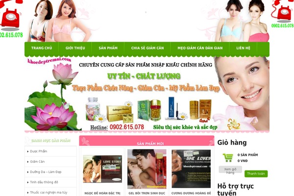 khoedeptremai.com site used Thienvanads