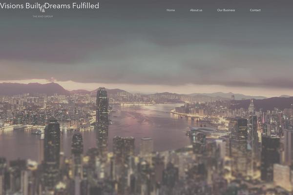 Goarch theme site design template sample
