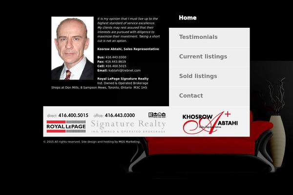 Reverie theme site design template sample