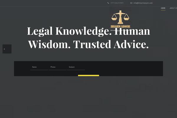 khourilawyers.com site used Khouri