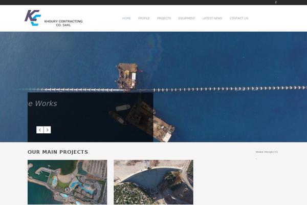 khourycontracting.com site used Segment