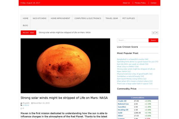 Twenty Twenty theme site design template sample